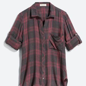 Bella Dahl Plaid shirt